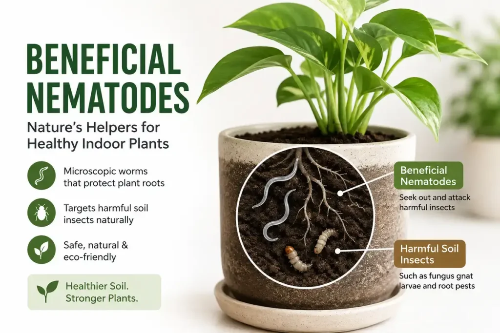 Common Indoor Plant Insects in Soil Beneficial Nematodes