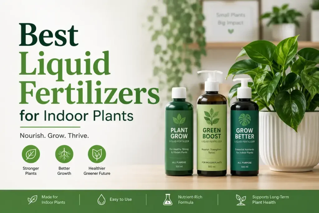 Best Liquid Fertilizers for Indoor Plants That Deliver Real Results