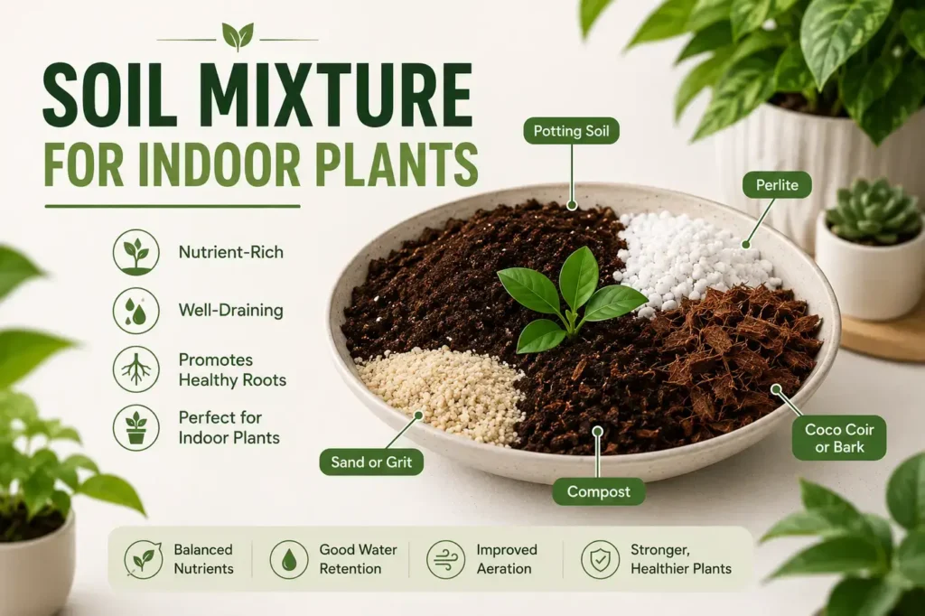 Best Soil Mixture for Indoor Plants 7 Recipes for Every Plant Type