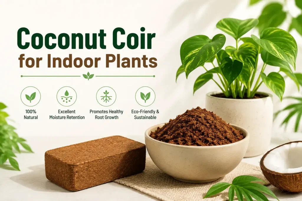 Coconut Coir for Indoor Plants: 8 Uses That Improve Plant Health