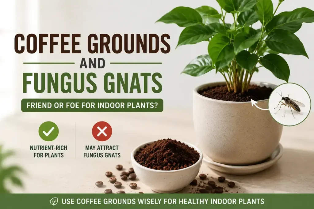 Coffee Grounds for Indoor Plants Coffee Grounds and Fungus Gnats