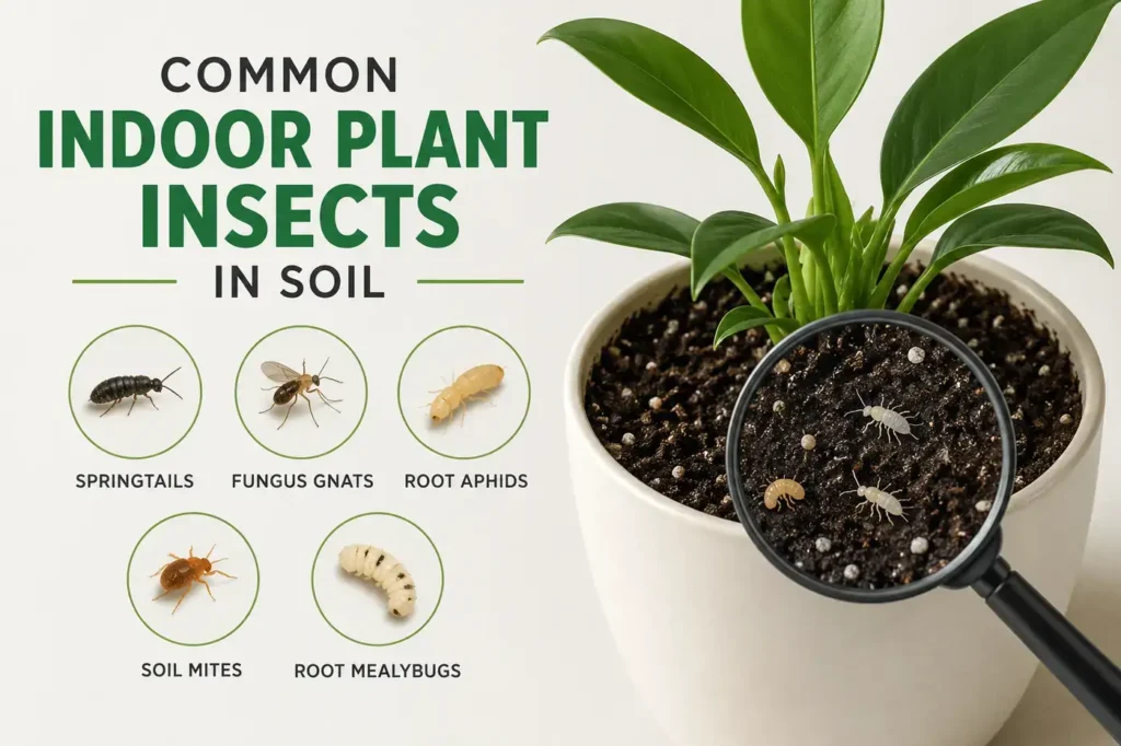 Common Indoor Plant Insects in Soil and How to Eliminate Them