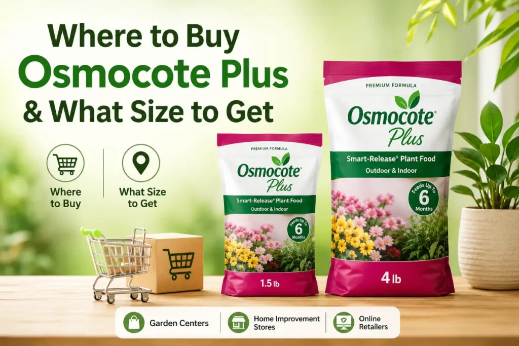 Osmocote Plus Outdoor and Indoor Smart Release Plant Food