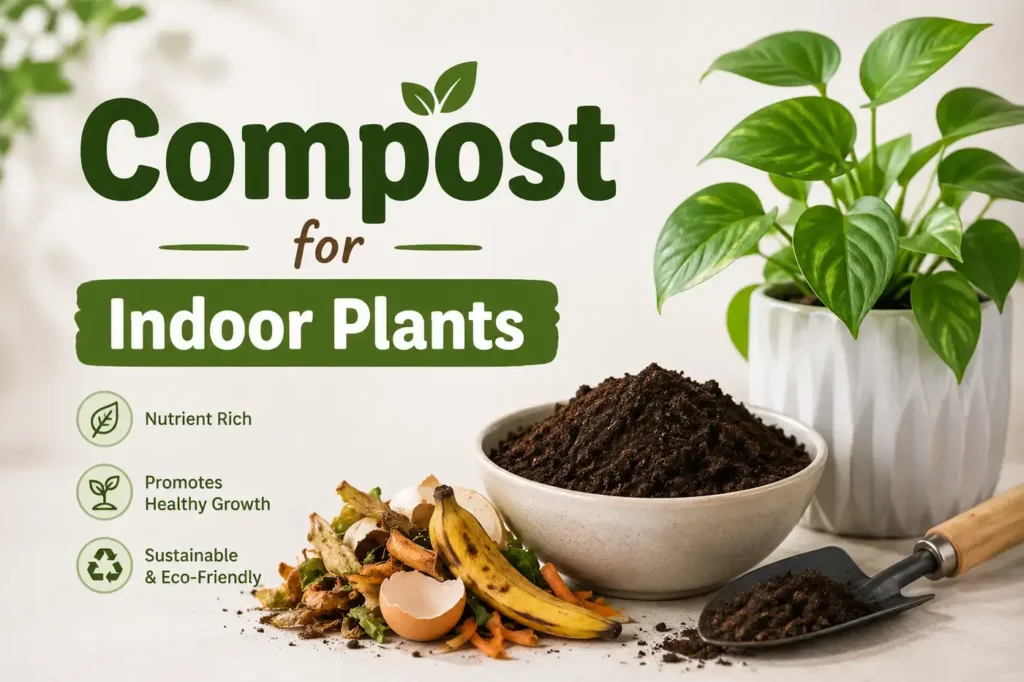 Compost for Indoor Plants 7 Ways to Use It Without Making a Mess