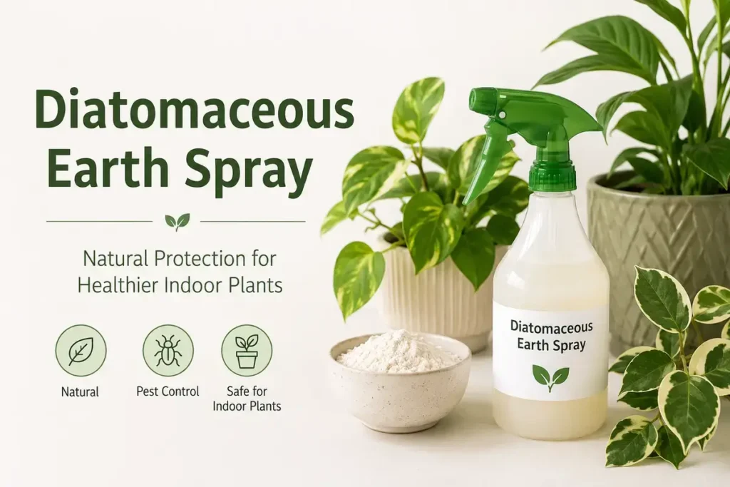 Diatomaceous Earth Spray Best Plant Bug Sprays for Indoor