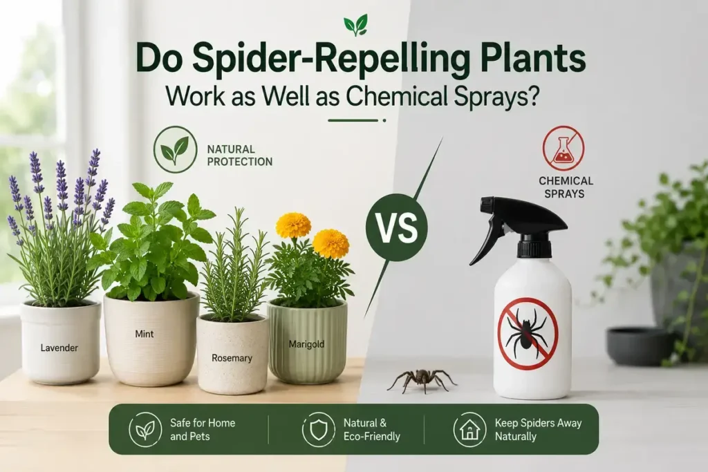 Indoor Plants That Repel Spiders and Keep Them Out Naturally