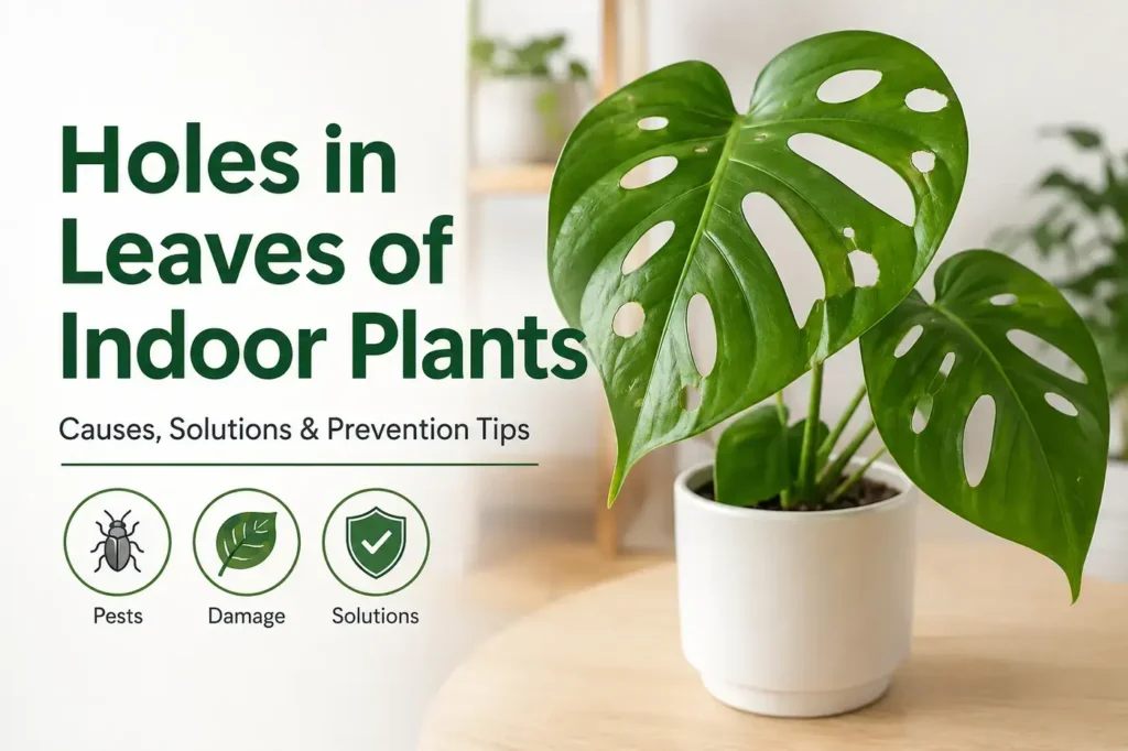 Holes in Leaves of Indoor Plants: 9 Causes and How to Fix Each One