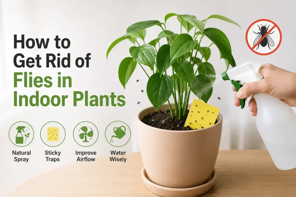 How to Get Rid of Flies in Indoor Plants: 9 Methods That Work