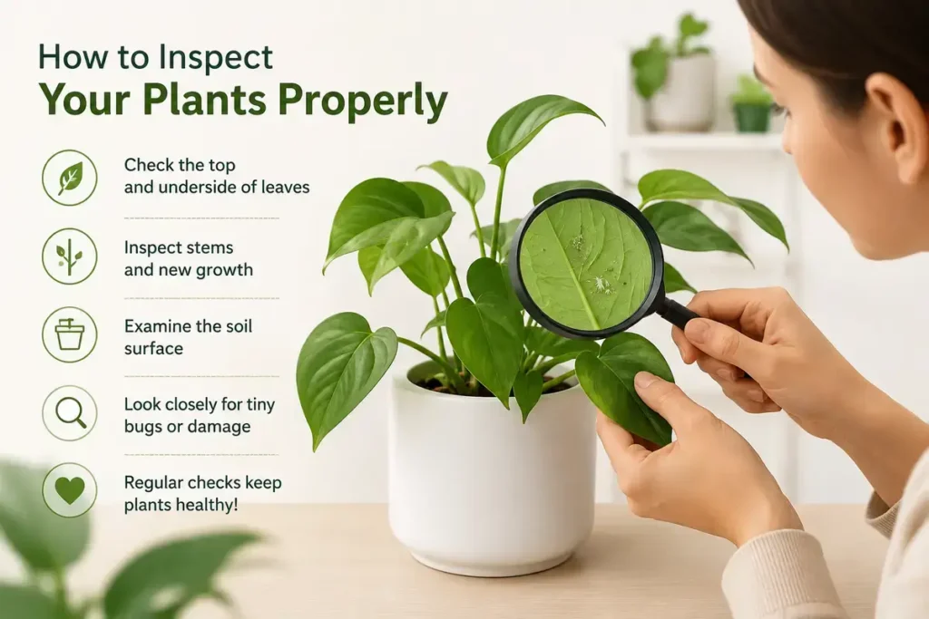 How to Inspect Your Plants Properly