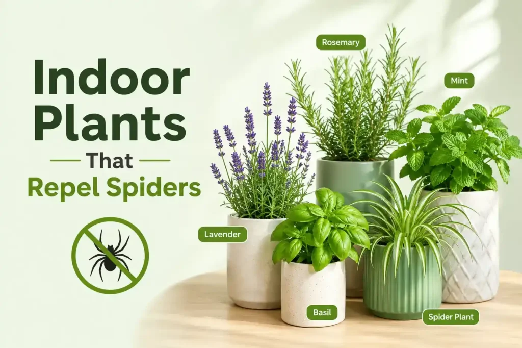 Indoor Plants That Repel Spiders and Keep Them Out Naturally