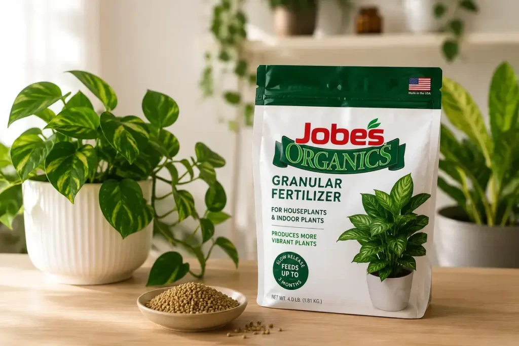 Best Slow Release Fertilizers for Indoor Plants  Jobe's Organics Granular Fertilizer