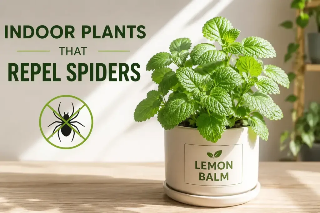 Lemon Balm Indoor Plants That Repel Spiders