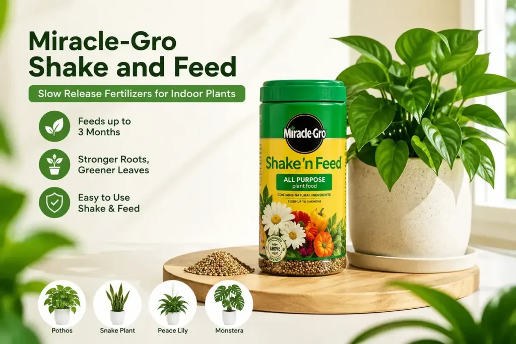 Best Slow Release Fertilizers for Indoor Plants Miracle-Gro Shake and Feed