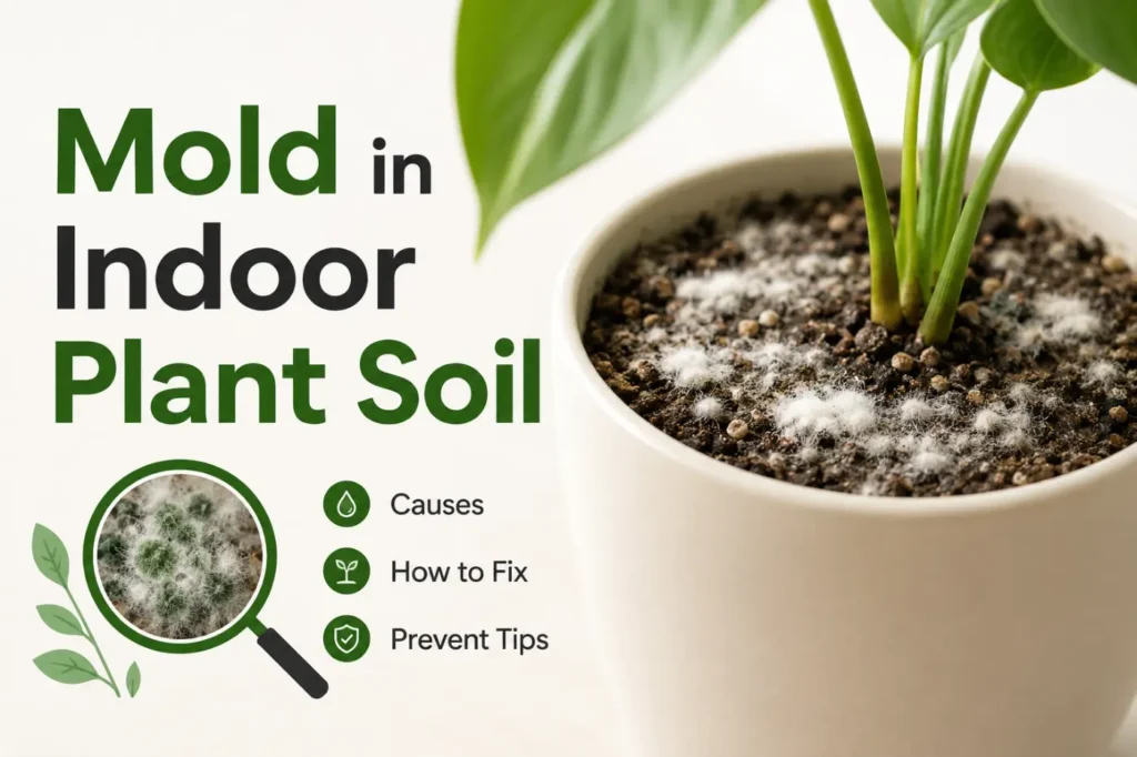 Mold in Indoor Plant Soil: 7 Causes and How to Get Rid of It Fast