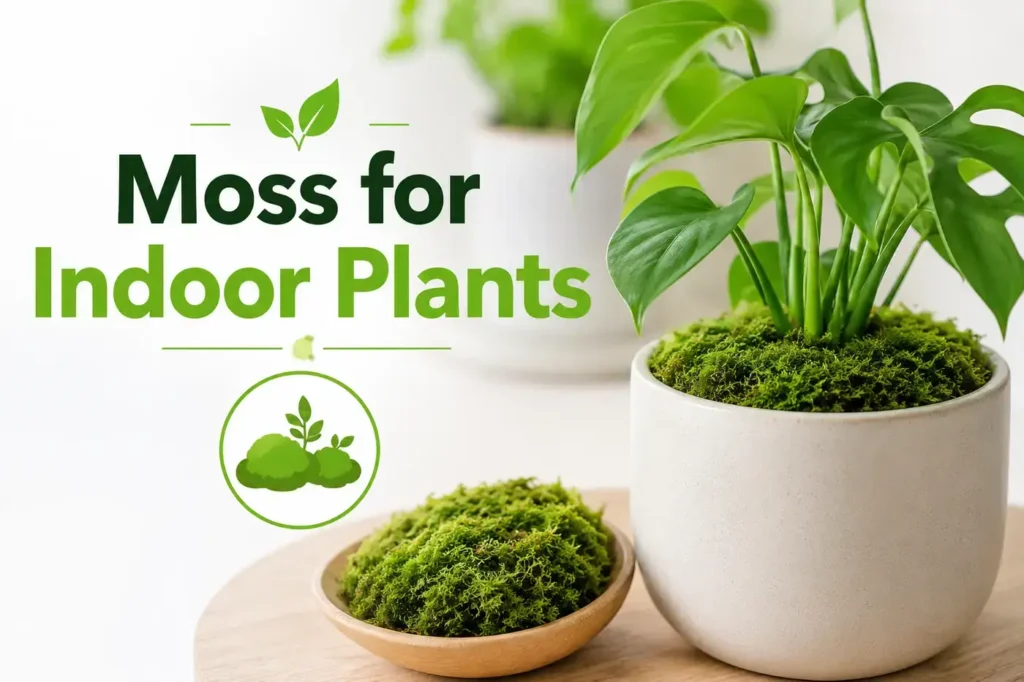 Moss for Indoor Plants: 6 Types and the Best Ways to Use Each One