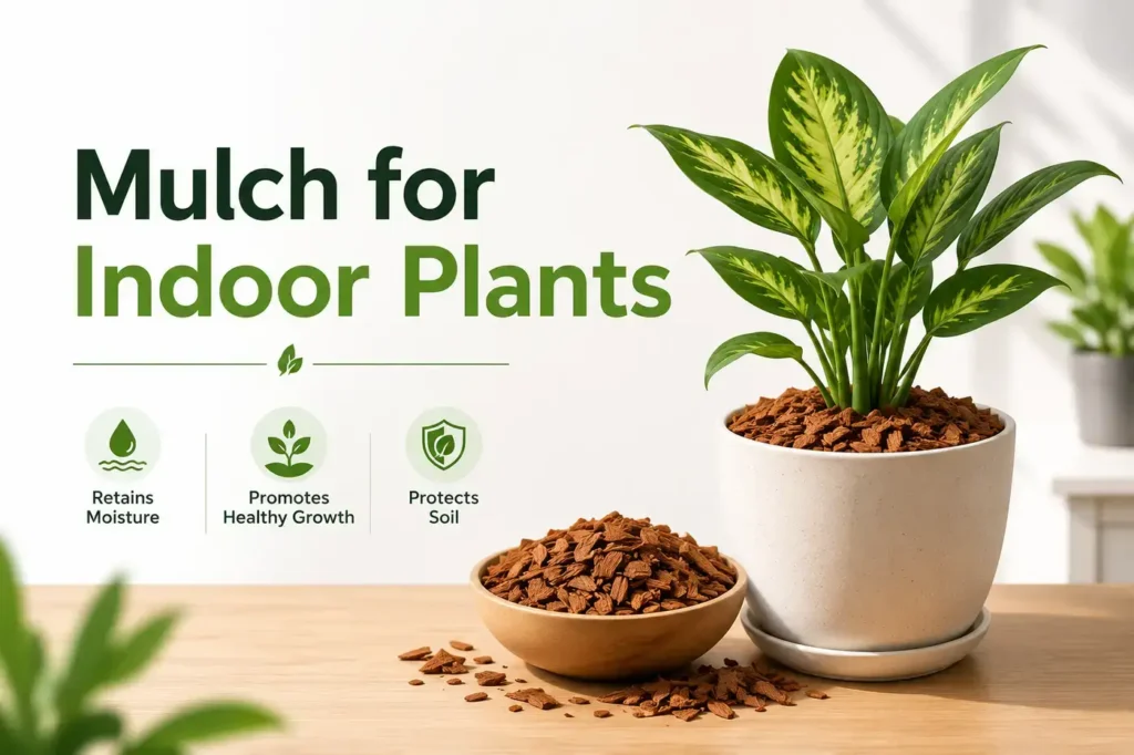 Mulch for Indoor Plants: 7 Types That Actually Work in Pots