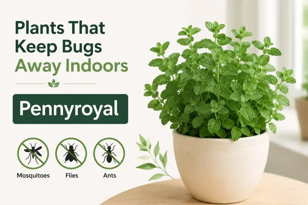 Pennyroyal Plants That Keep Bugs Away Indoors Naturally and Effectively
