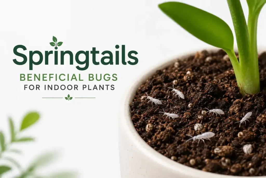 Beneficial Bugs for Indoor Plants Springtails