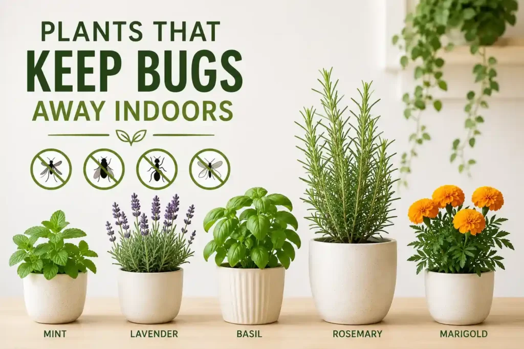 Plants That Keep Bugs Away Indoors Naturally and Effectively
