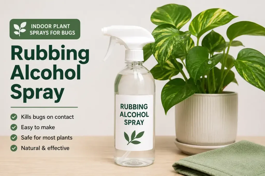 Best Indoor Plant Sprays for Bugs Rubbing Alcohol Spray