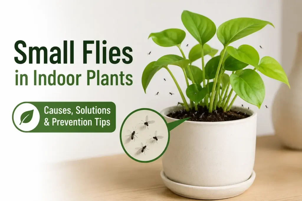 Small Flies in Indoor Plants: 7 Types and How to Get Rid of Them
