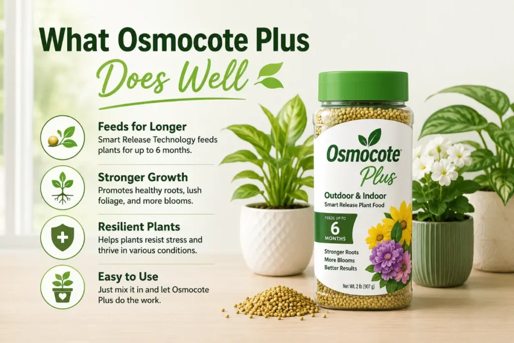 Osmocote Plus Outdoor and Indoor Smart Release Plant Food