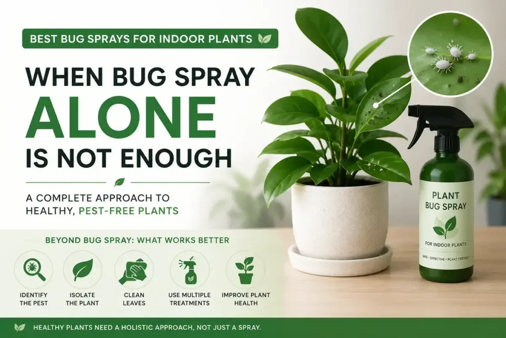 When Bug Spray Alone Is Not Enough Best Bug Sprays for Indoor Plants