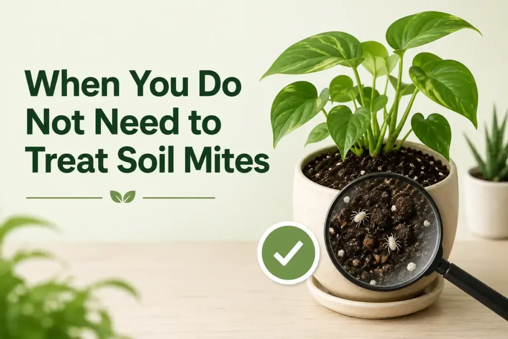 Soil Mites in Indoor Plants