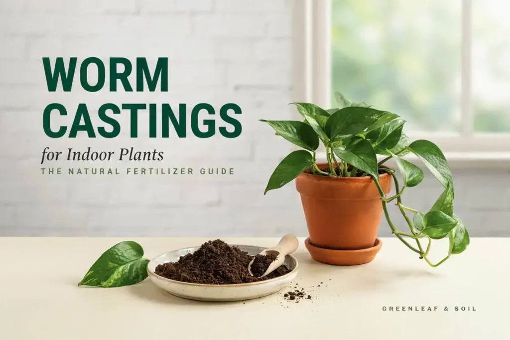 Worm Castings for Indoor Plants: 8 Benefits and How to Use Them