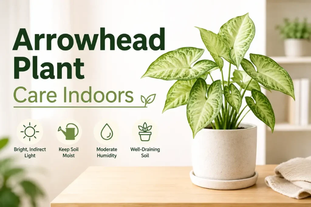 Arrowhead Plant Care Indoors: 7 Steps to Keep It Lush and Healthy