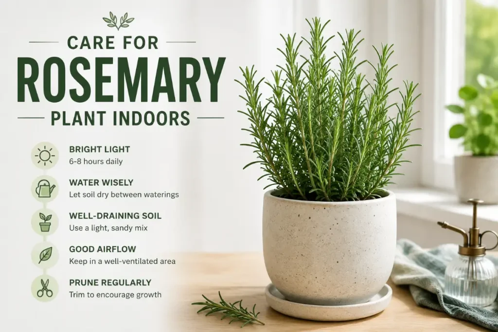 Care for Rosemary Plant Indoors: Complete Seasonal Guide in 2026