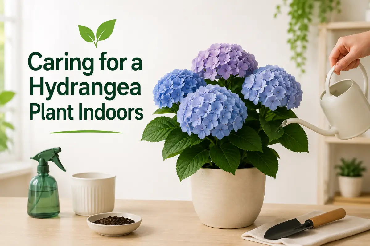 Caring for a Hydrangea Plant Indoors: 7 Steps From Bloom to Garden