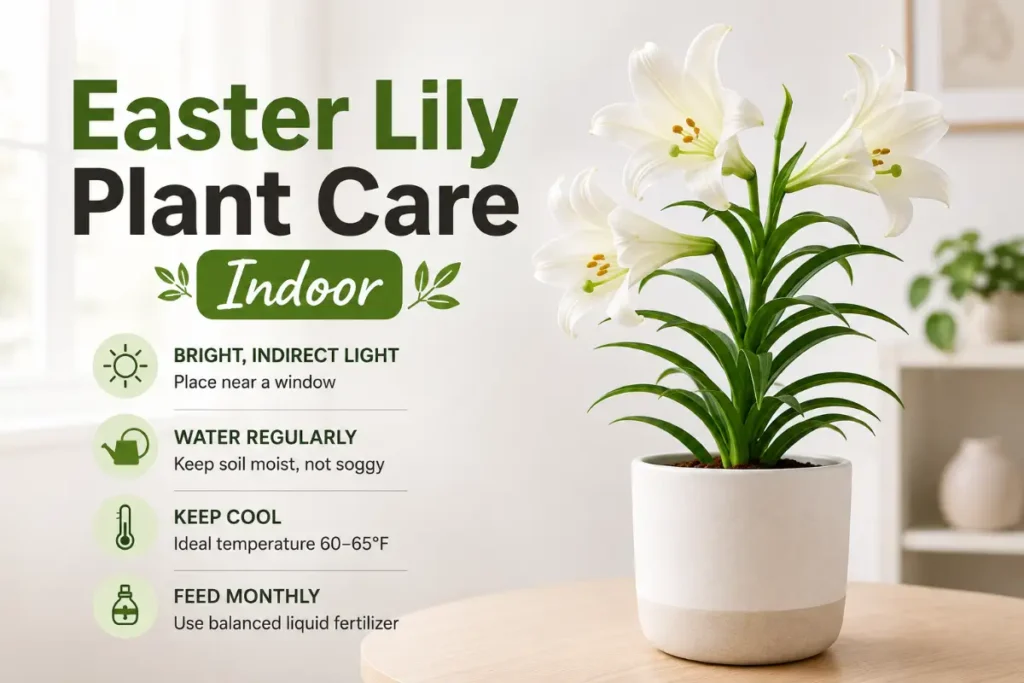Easter Lily Plant Care Indoor: 7 Steps to Extend the Bloom