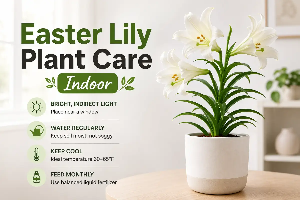 Easter Lily Plant Care Indoor: 7 Steps to Extend the Bloom