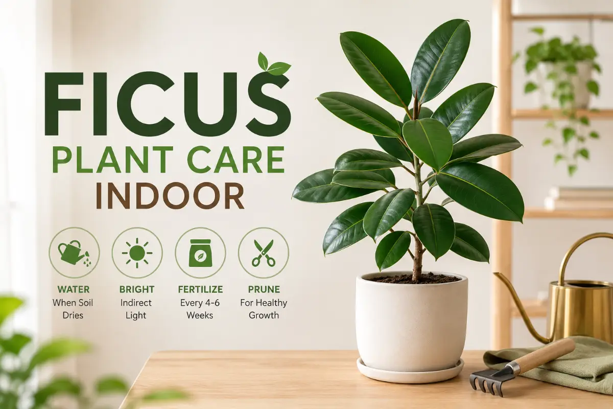 Ficus Plant Care Indoor: 8 Steps to Stop the Leaf Drop for Good
