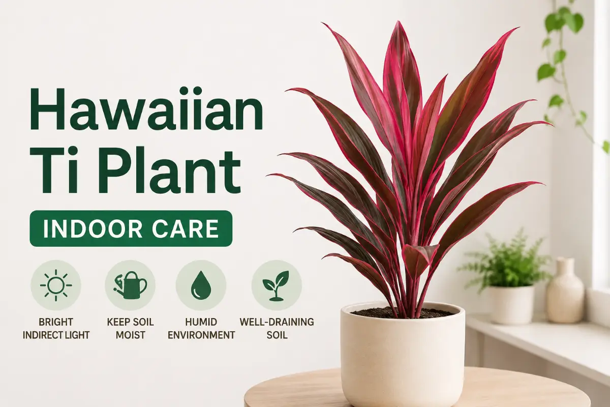 Hawaiian Ti Plant Indoor Care: 8 Steps to Keep It Bold and Colorful