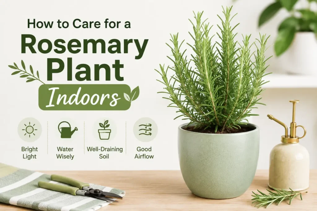 How to Care for a Rosemary Plant Indoors: 8 Steps to Keep It Alive