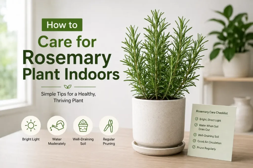 How to Care for Rosemary Plant Indoors: 9 Mistakes to Avoid