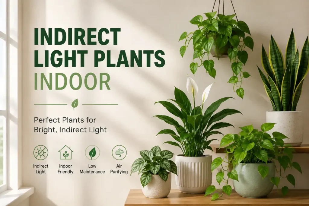 Indirect Light Plants Indoor: 12 Best Picks for Every Room (2026)