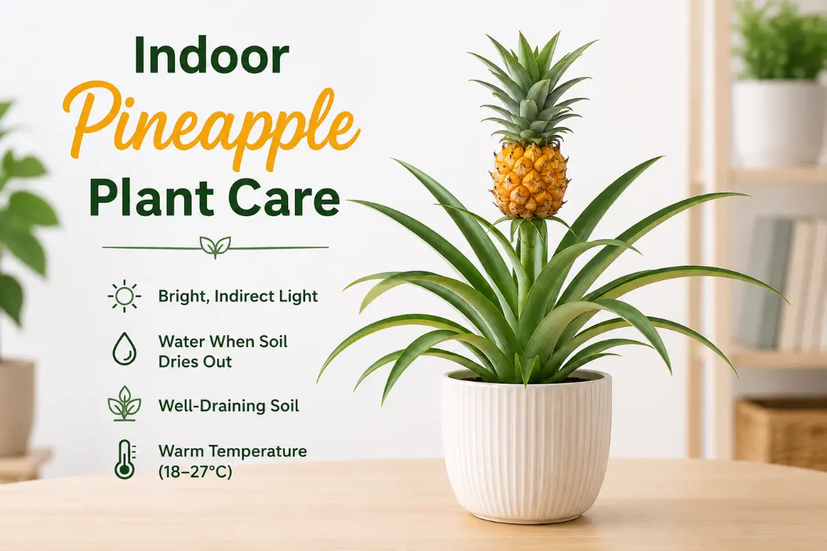 Indoor Pineapple Plant Care: 7 Steps to Grow Tropical Fruit