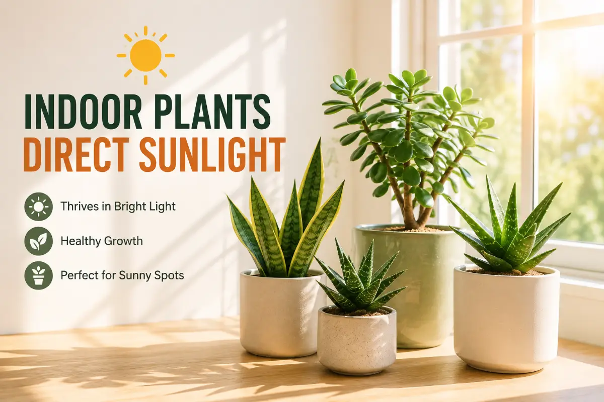 Indoor Plants Direct Sunlight: Best Choices for Sunny Rooms (2026)