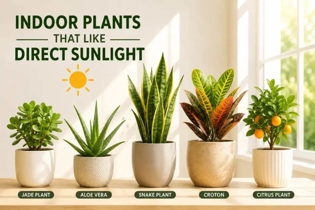 Indoor Plants That Like Direct Sunlight: 11 Sun-Loving Choices (2026)