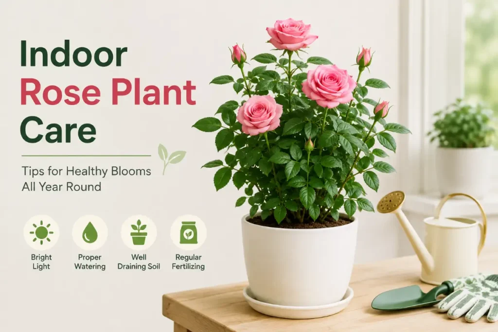 Indoor Rose Plant Care: 8 Steps to Keep Roses Blooming Inside