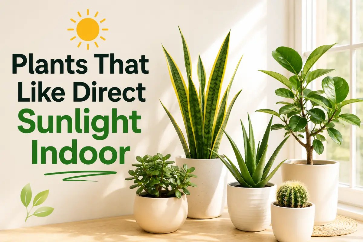Plants That Like Direct Sunlight Indoor: 10 Sun-Loving Picks for 2026