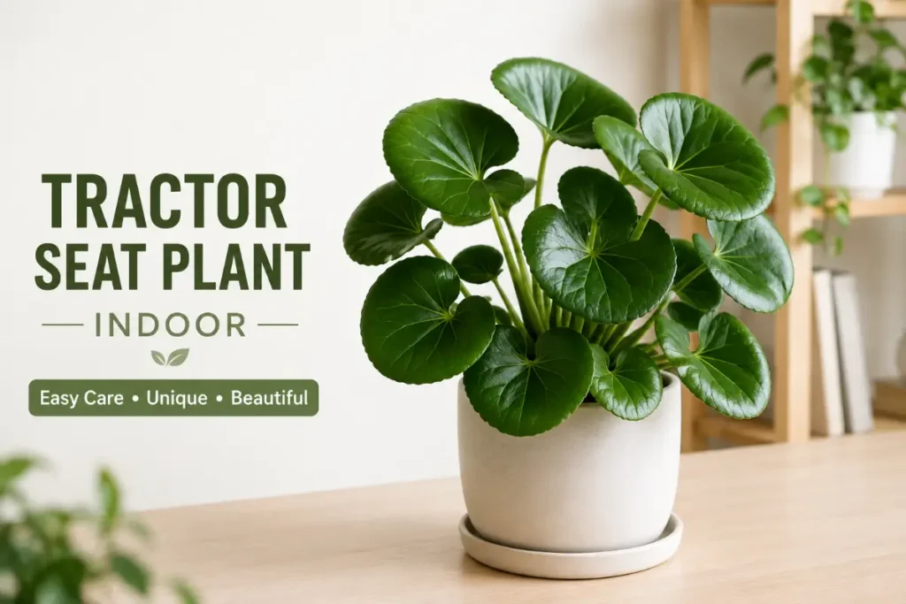 Tractor Seat Plant Indoor: 7 Steps to Keep Its Bold Leaves Thriving