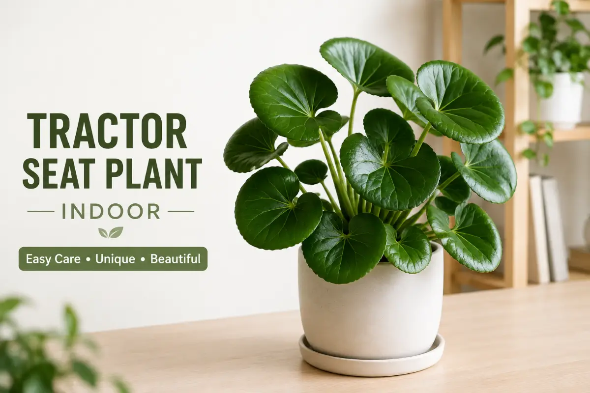 Tractor Seat Plant Indoor: 7 Steps to Keep Its Bold Leaves Thriving