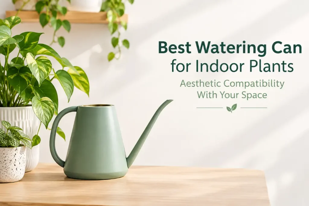 Best Watering Can for Indoor Plants for aesthetic compatibility with your space