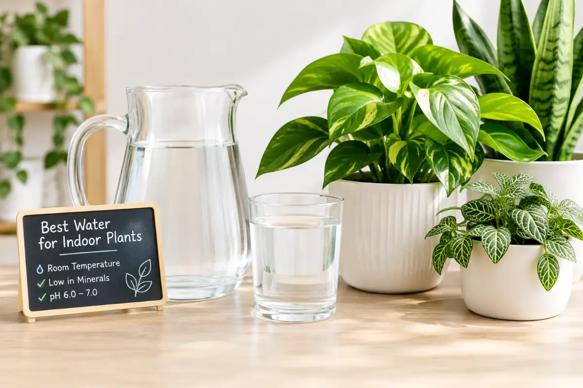 Best Water for Indoor Plants: What Actually Makes a Difference
