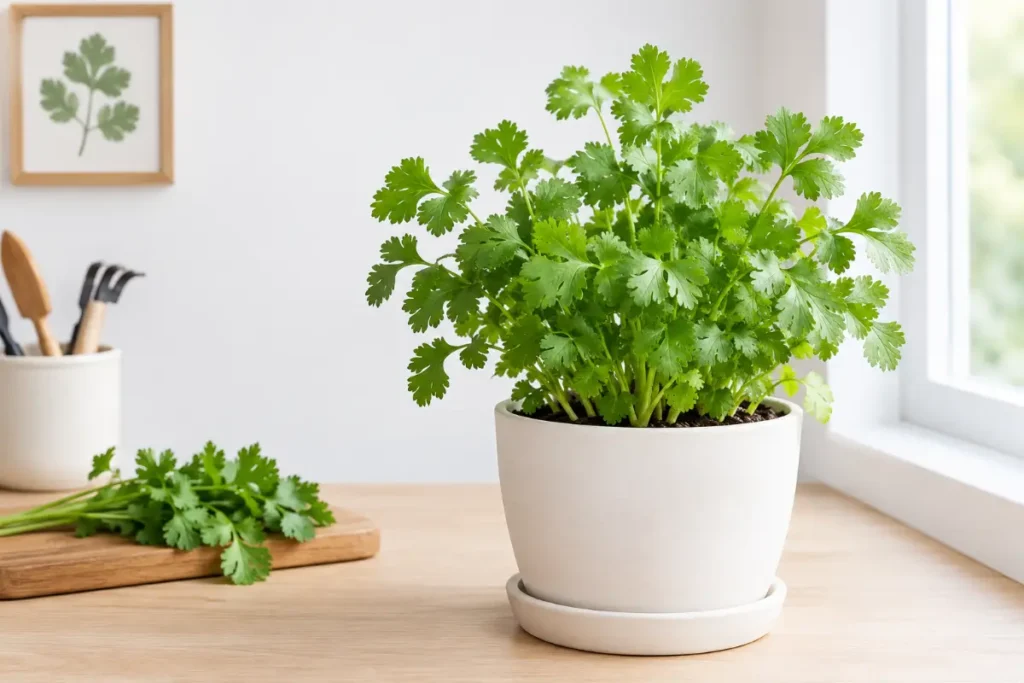 Growing Cilantro Indoors: 7 Steps to a Continuous Fresh Supply