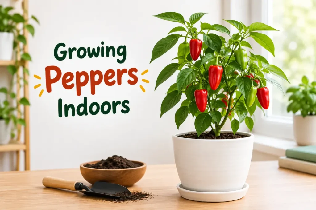 Growing Peppers Indoors: 7 Steps to a Spicy, Colorful Kitchen Crop